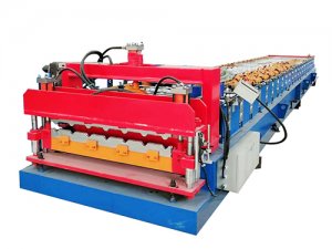 roof sheet forming and curving machine